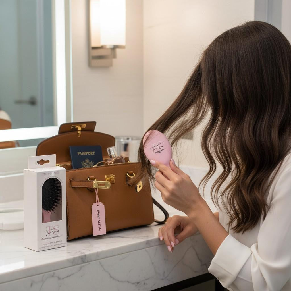 Travel Hair Care: Mini Brushes That Save Space & Stress
