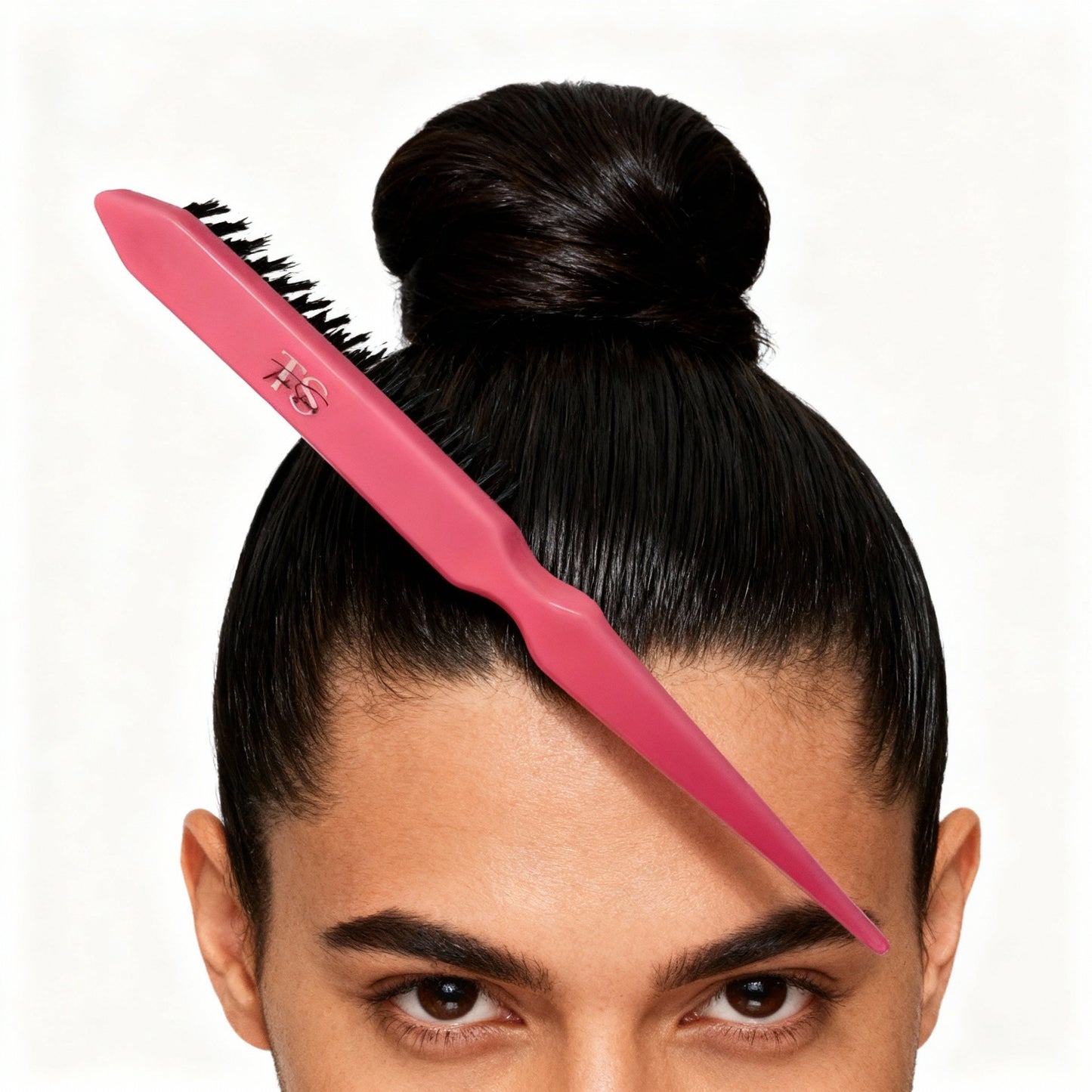 Tender strands Edge control brush