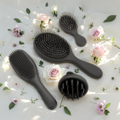 sensitive haircare in matt black