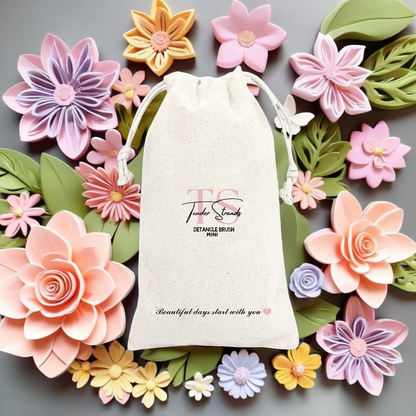 Tender Strands Calico Travel Bag
